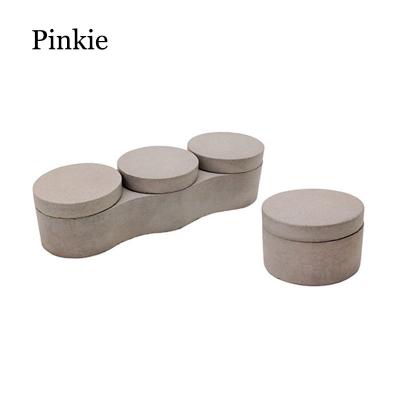 China Easy to release silicone concrete storage box molds silicone cement box mold with lid mold for sale