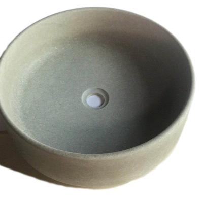 China Long lifespan pinkiemold silicone sink mould, round concrete washbasin mould, molds for casting with concrete, cement for sale