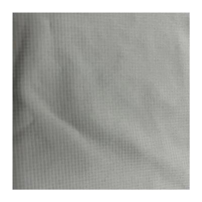 China High quality 75gsm China supplier cheap price customized breathable thin knead grid polyester fabric for dress, shirt for sale