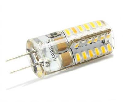 China 2.5W silicone AC220V G4 LED Light 48pcs Epistar LED with SMD3014 for sale