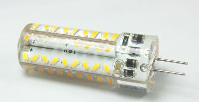 China 5W silicone AC220-240V G4 dimmable LED Light Epistar LED with SMD3014 for sale