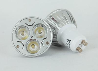 China 3W LED Spot Light GU10 base with Aluminum heat sink for sale