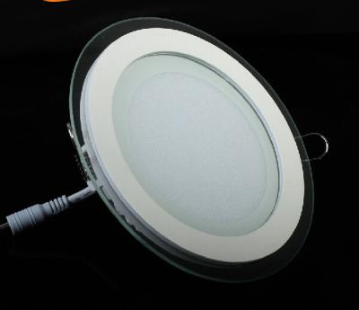 China LED Panel Light with Glass Panel Lighting led down lamp 15W aluminum white housing for sale