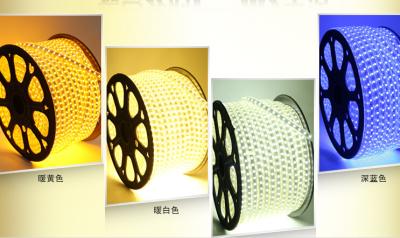 China LED Strips SMD2835 120pcs RGB single color IP67 14.4W white double PCB 3M adhersive CE EMC for sale