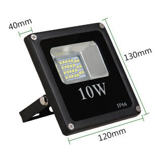 China 10W waterproof dimmable led flood light no driver SMD5630 aluminum heatsink high PFC for sale