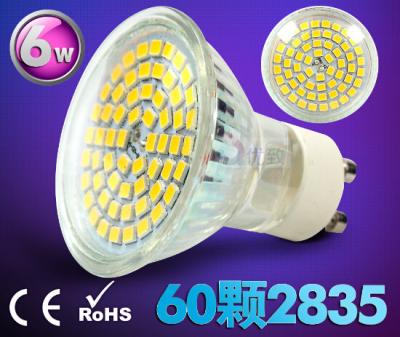 China led spot light GU10 AC85-265V E27 bulb 60pcs SMD2835 high brightness new down indoor lamp for sale