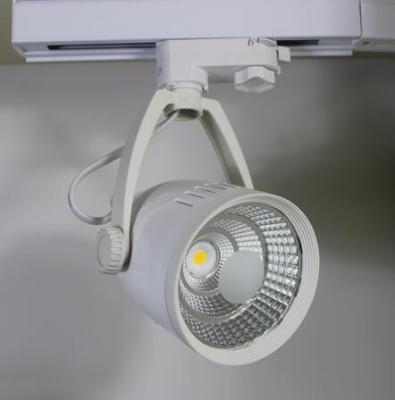 China 30W Cree LED COB Track Light 360 Degree horizontal rotation for sale