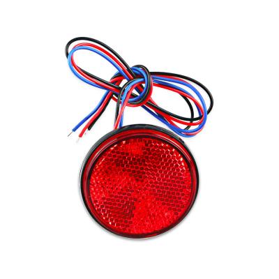 China Motorcycle Electric Vehicles LED Reflector Tail Light Warning Lights 12V Reflective Sheet Truck LED Edge Lig KLY-307 for sale