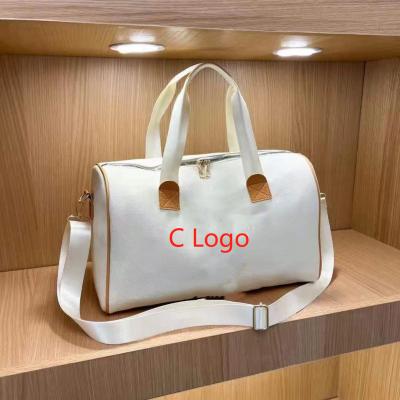 China Other famous designer brand beaded beaded canvas purses and handbags large capacity shoulder bag handle tote shopper tote beach gym bags for sale