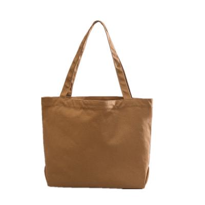 China Hot Selling Washable Shopping Cotton Women Eco-friendly Wholesale Tote Canvas Bag for sale