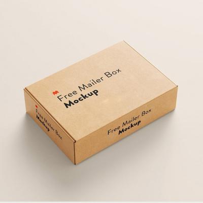 China Recyclable Folding Shipping Cardboard Custom Logo Corrugated Paper Box For Gift, Clothes Packaging for sale