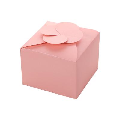 China Custom Recyclable Wedding Chocolate Candy Gift Box Folding Paper Box With LOGO for sale