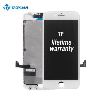 China Taoyuan TS8 lcd display touch screen for iphone 7 plus, screen digitizer 7plus mobile phone lcd spare parts Ts8-7plus lcd viewing liquid crystal display for sale