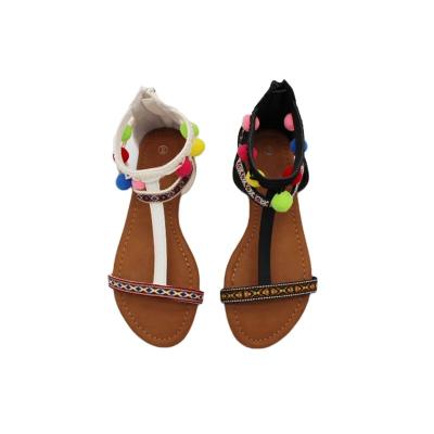 China Fashion Trend Wholesale Customized New Designer Women Sliders Sandal Colorful Sandals for sale