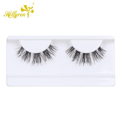 China Fluffy/3d/Mink Effect Individual Eyelash Extension Segments Dense Lash With Custom Lash Box for sale