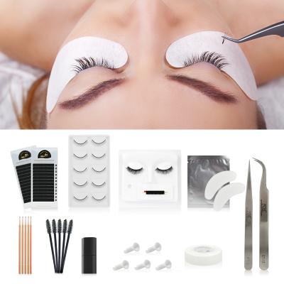 China Long Natural Par Maquillaj Pilikmata Of Mayor Auxiliary Work Implement Necesers Of Sombrasd Maquillaj Por Of Latigazo Eyelash Extension Kits for sale