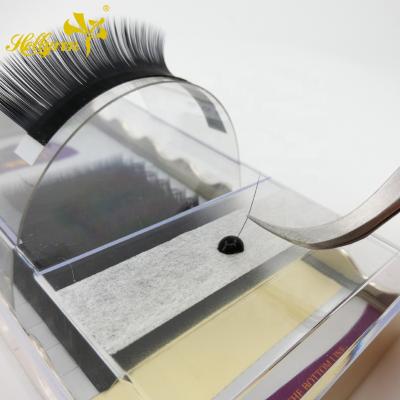 China Comfortable / Soft / Light Volume Eyelash Extension Individual Eyelash Silk Russian Private Label for sale