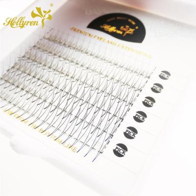 China Individual Length Matte Black Eyelash Extensions Pre Volume Eyelash Extension Mix Length Made Fans for sale