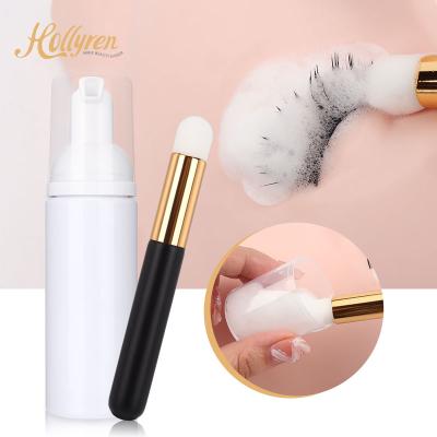 China Custom Cleansing Foam Lash Shampoo Formula Lashshampoo Eyelash Extension Remover Wash Foam Free Detergent Safe Mild Oil for sale