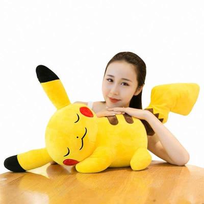 China Pokemon Pikachu Doll Girl Sleep Plush Toy Pokemon Pikachu Plush Toy Pokemon Gift Toy for sale