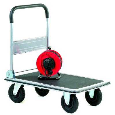 China Large Wheeled Folding Storage Platform Cart for sale