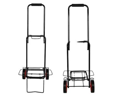 China Heavy Duty Lightweight Fold Hand Truck Utility Cart for Luggage/Personal Shopping/Travel/Portable Auto/Mobile Office Use Fold Cart for sale