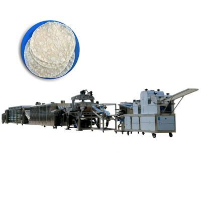 China food & Beverage Factory 73 KW 900*900 mm Press Heating Plate Tortilla Production Line for sale