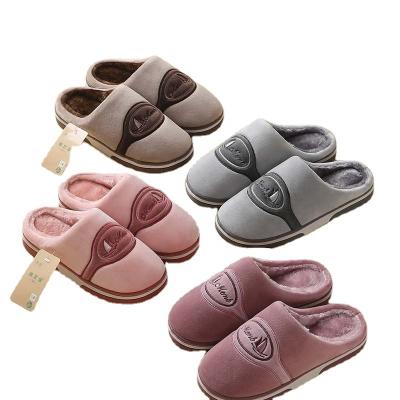 China Chinese fur non-slip decoration fashion trend supplier warm home indoor slippers for all colors slippers for sale