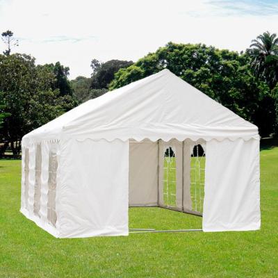 China 3m x 6m small waterproof white PVC marquee gazebo tents for sale without ground bars for sale