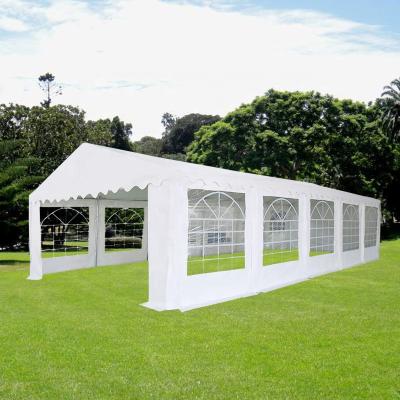 China Heavy Duty Outdoor Party Garden White PVC Gazebo Party Tent 16' x32 With Sides for sale