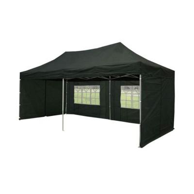 China Car Parking Custom ez pop up 10x20 big black canopy tent with aluminum frame for sale