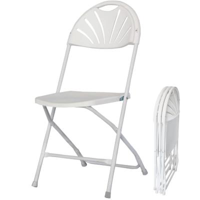 China Folding Garden Chair Wedding Party Event Garden White Beauty Plastic Chair for sale