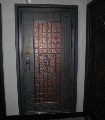 China Modern with high quality and low price residential high repurchase steel doors and security grill pocket door for sale