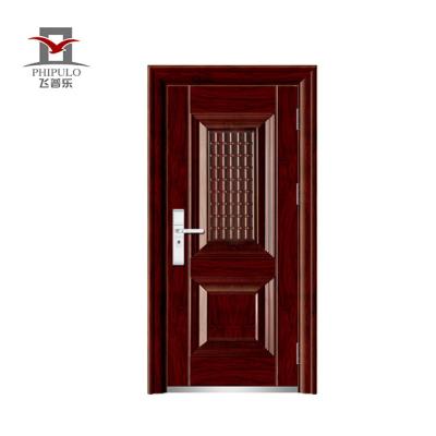 China Latest Design Swing House Style Safety Security Steel Door for sale