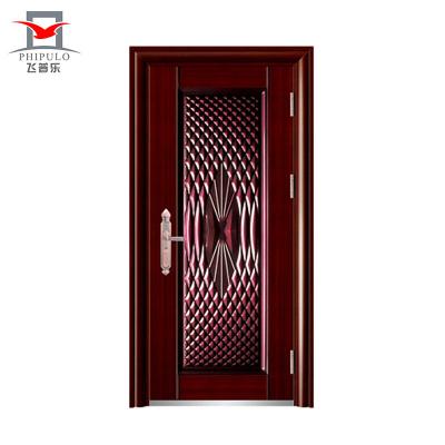 China Swing American Luxury Security Door Interior Door Steel Design for sale