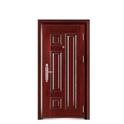 China Hot Selling Anti-theft Steel Door Supplier Customized Key Metal Steel Door For House for sale