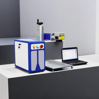 China fiber laser marking machine 10w 20w silver gold inside ring laser marking machine for sale