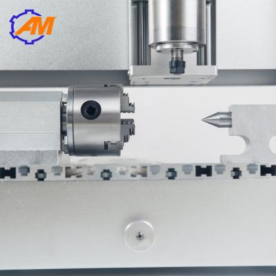 China China high quality mini metal cnc carving machine 3040 mini metal cnc 3D milling machine cnc router with atc for sale