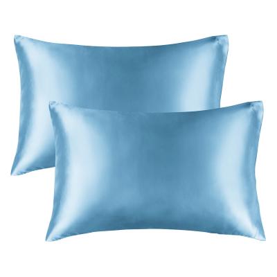 China BEDELITE Anti-Static Skin Care Pillow Cover Super Soft Silky Satin Silk Pillow Case for sale