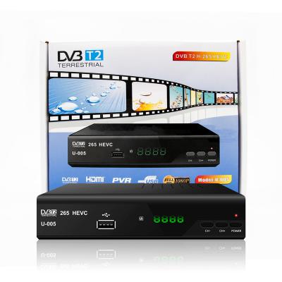 China USB PVR JUNUO Factory DVB T2 Tuner H.265 Suplus /GX /MSTAR HEVC DVB-T2 set+top+box for Russia for sale