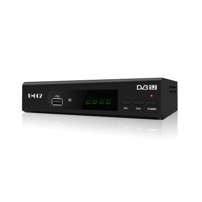 China Full HD Digital wifi youtube youtube decoder 4k DVB-S2 satellite tv receiver for sale