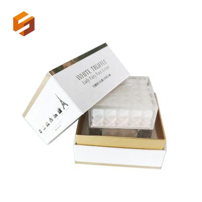 China Accept New Arrival Custom Wholesale Makeup Beauty Boxed Gift Packaging Cosmetic Box for sale