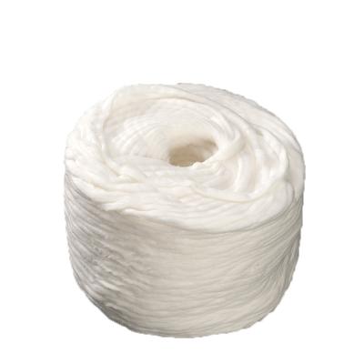 China 100% Natural Cotton and Eco-friendly High quality 100% Medical cotton 100% absorbent cotton sliver cotton coil for medical and nail hair beauty for sale