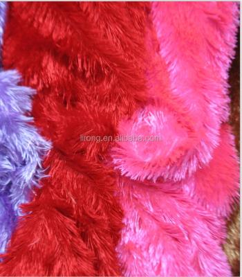 China Long pile anti-static plush with shinning for India for sale