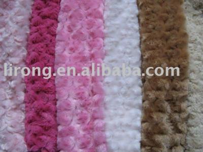 China Shrink-resistant swirl rose fabric for sale