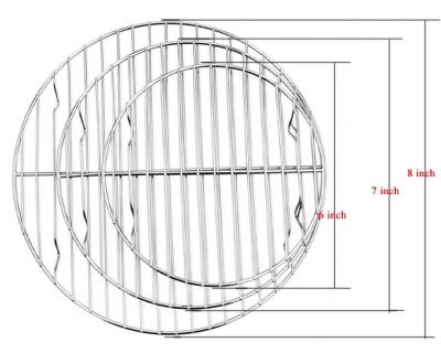 China Sustainable Round Stainless Steel Steam Rack And Cooling Rack Baking Steaming Rack for sale