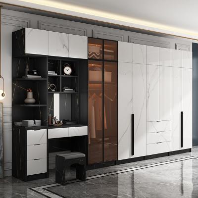 China Cheap Price Modern Design Bedroom Furniture Wardrobe for sale