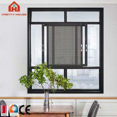 China Magnetic low price custom parts china wholesale myanmar zambia aluminum sliding window for sale