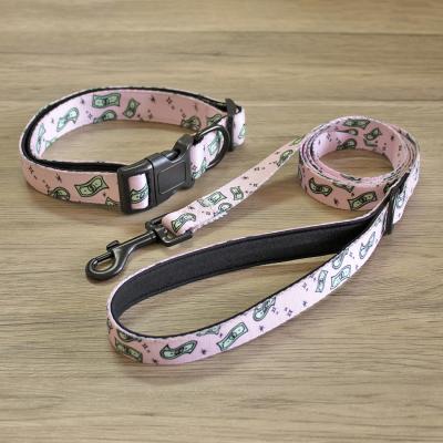 China Larger Pet Fashionable High Quality Nylon Small Dog Dogs Collar Personalized Durable Luxury Dog Collar for sale