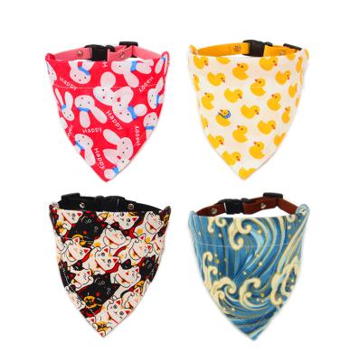 China Wholesale Triangle Dog Bandana Collar Soft Stocked Scarf for sale